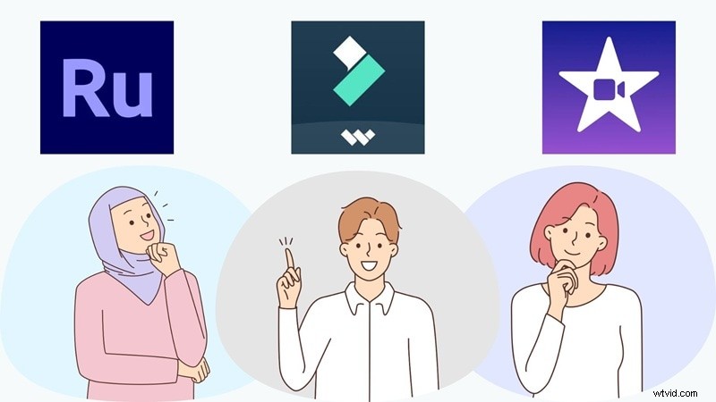 Filmora vs. iMovie & Premiere Rush: The Best Video Editor Alternative