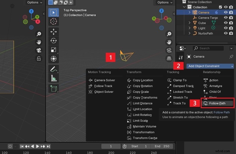 Blender Camera Animation: Smooth Movement with Keyframes & Paths | Tutorial