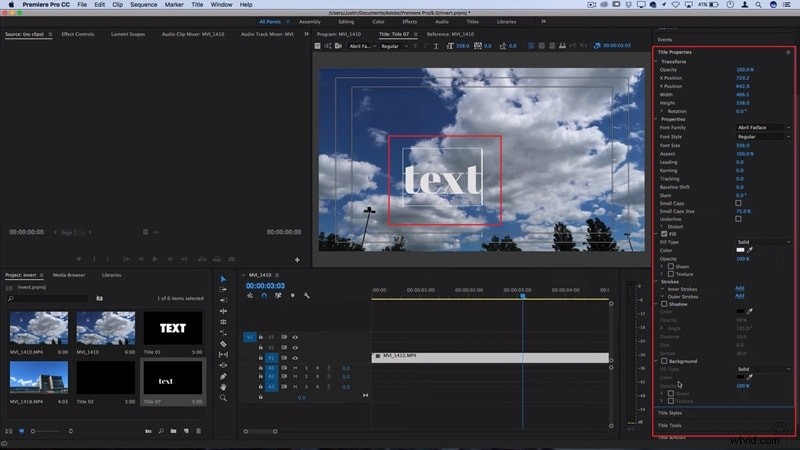 Premiere Pro Text Masking: A Simple Guide to Revealing Videos & Images