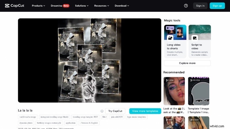 CapCut Trending Templates 2024: Create Viral TikTok & Reels Videos | Filmora AI