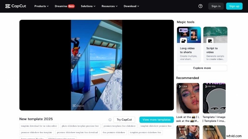 CapCut Trending Templates 2024: Create Viral TikTok & Reels Videos | Filmora AI
