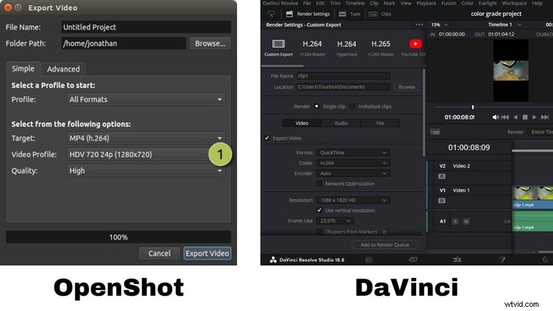 DaVinci Resolve vs. OpenShot: Which Free Video Editor is Right for You?