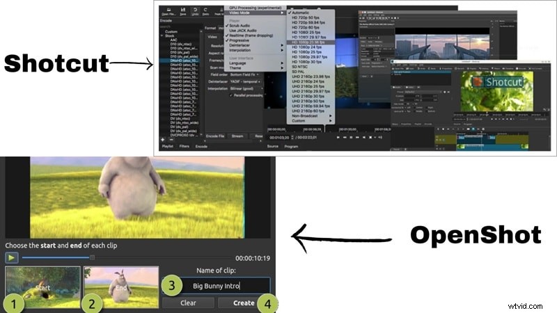 Shotcut vs. OpenShot: A Comprehensive Video Editor Comparison (2024)