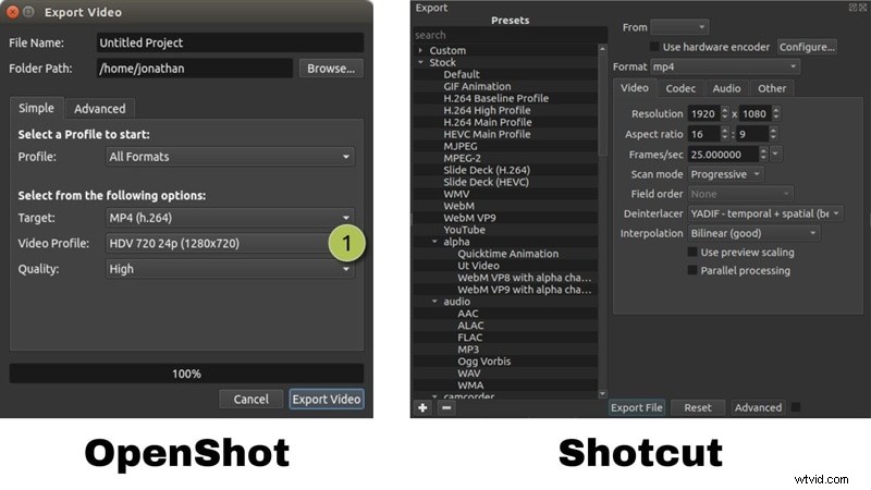 Shotcut vs. OpenShot: A Comprehensive Video Editor Comparison (2024)