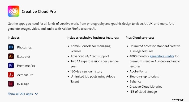 Adobe Premiere Pro Pricing & Plans (2024): Cost Comparison