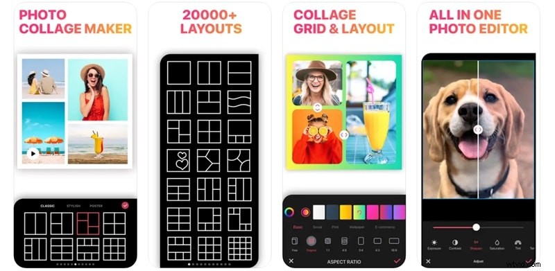 Top Photo Collage Apps for iPhone & Android - Free & Paid
