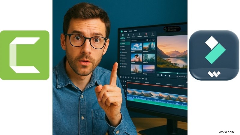 Filmora vs. Camtasia 2026: AI Video Editing Showdown & Best Alternative