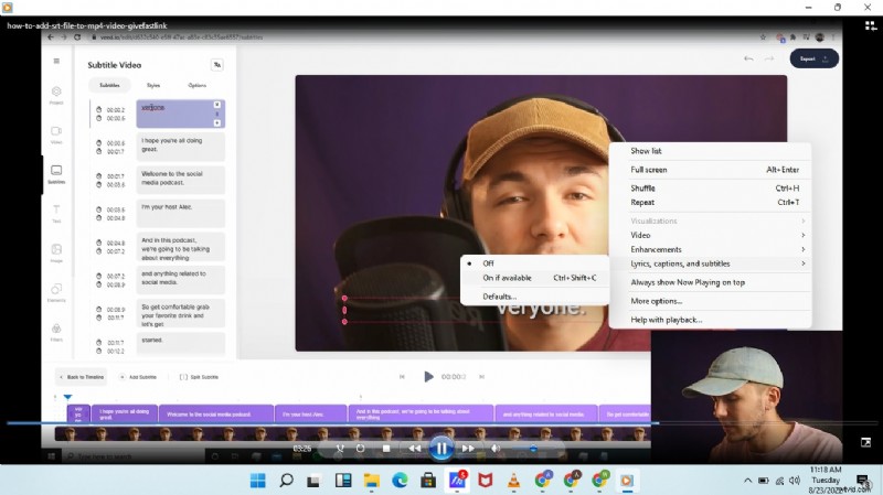 Seamlessly Merge SRT Subtitles with MP4 Videos in 2026