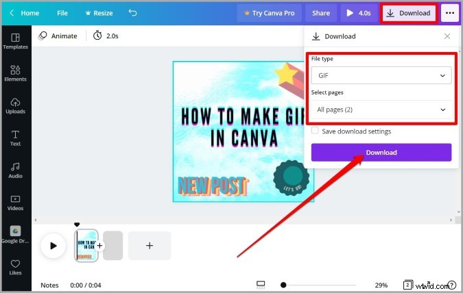 Create Engaging Animated GIFs with Canva: A Step-by-Step Guide