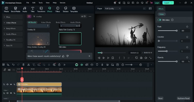 Filmora Tutorial: Add Authentic Old Film Overlays for a Vintage Look