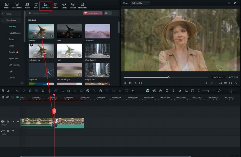 Top 10 Video Transition Effects for Engaging Edits | Filmora Tutorial