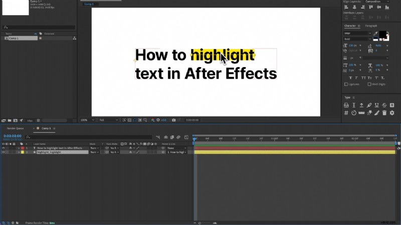 Mastering Text Highlights in Adobe After Effects: A Comprehensive Guide