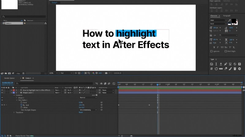 Mastering Text Highlights in Adobe After Effects: A Comprehensive Guide