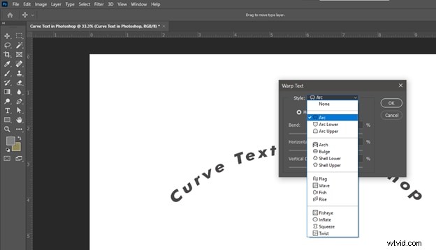 Mastering Curved Text in Photoshop 2024: 3 Simple Techniques
