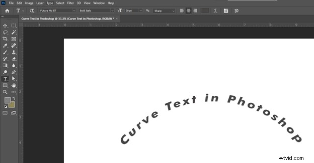 Mastering Curved Text in Photoshop 2024: 3 Simple Techniques