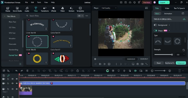 Create Curved Text in Photos: A Simple Filmora Tutorial