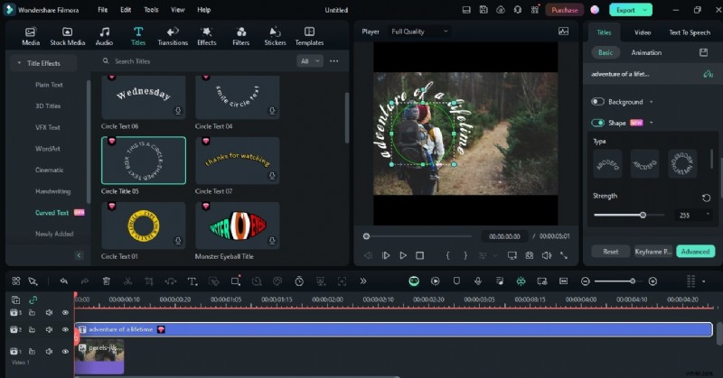 Create Curved Text in Photos: A Simple Filmora Tutorial