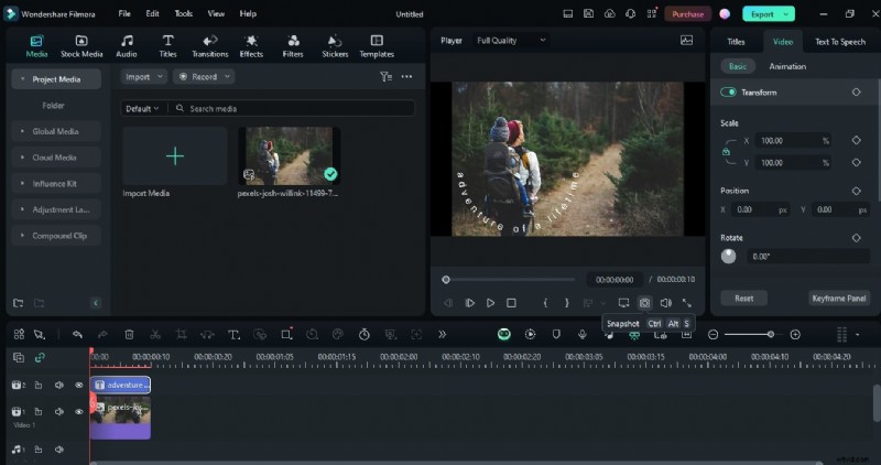 Create Curved Text in Photos: A Simple Filmora Tutorial
