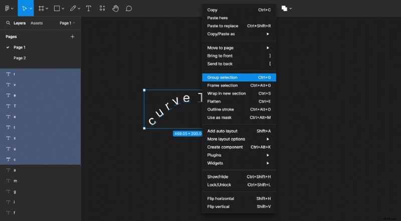 Mastering Curved Text in Figma: A Step-by-Step Guide