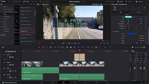 DaVinci Resolve Text Effects: A Comprehensive Tutorial