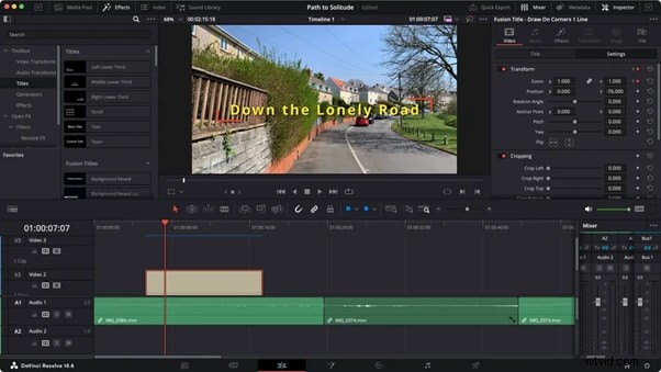DaVinci Resolve Text Effects: A Comprehensive Tutorial