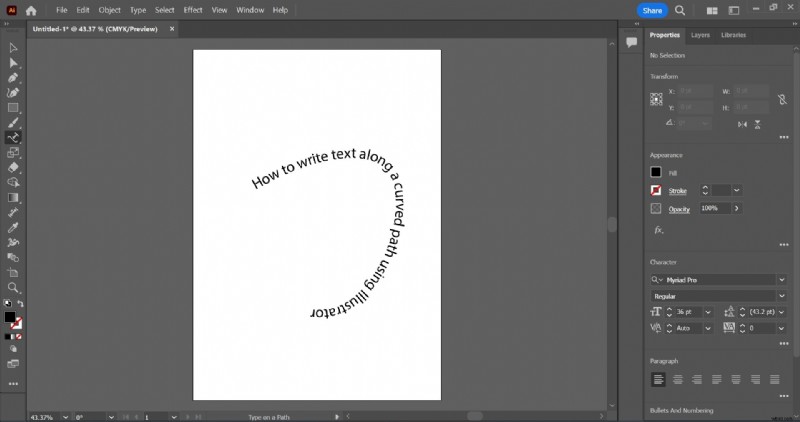 Illustrator: Create Text Along Paths – A Comprehensive Guide