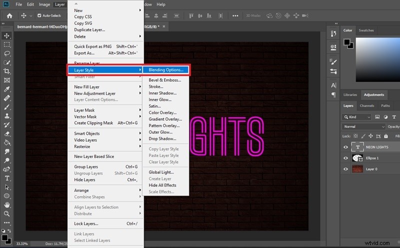 Photoshop Neon Glow: Create Vibrant Effects & Design Tips