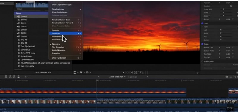 Final Cut Pro: Zooming Out for Enhanced Timeline Navigation - A Comprehensive Guide