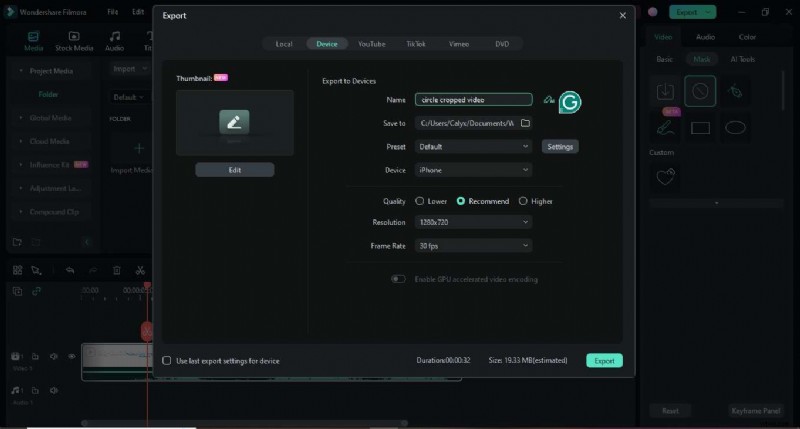 Effortless Circular Video Cropping: A Step-by-Step Guide