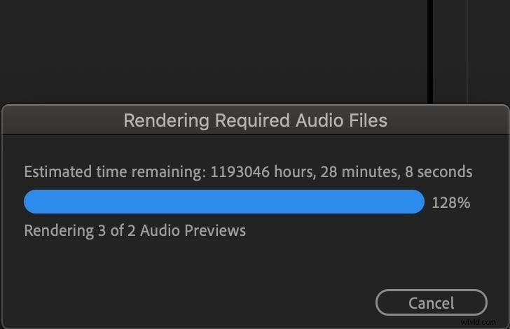 Premiere Pro & Filmora: Understanding and Resolving  Rendering Required Audio Files 
