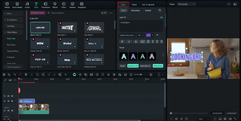 Filmora Tutorial: Easy Text Fade Effects for Professional Videos