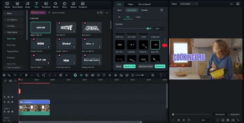 Filmora Tutorial: Easy Text Fade Effects for Professional Videos