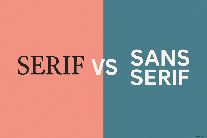 Serif vs. Sans-Serif Fonts: A Comprehensive Guide for Designers
