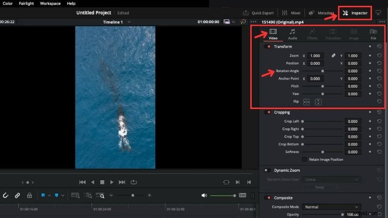 Quick Video Rotation in DaVinci Resolve: A Beginner s Guide