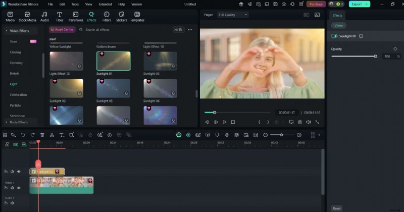 10 Best Light Effects for Video Editing in Filmora: A Step-by-Step Guide