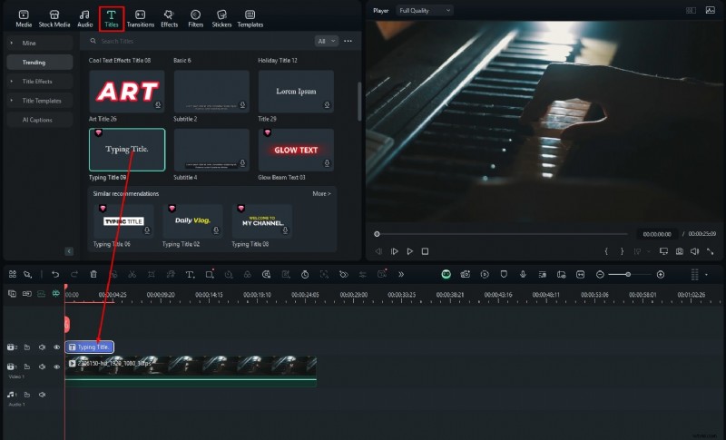 Filmora Tutorial: Add a Stylish Falling Text Effect to Your Videos