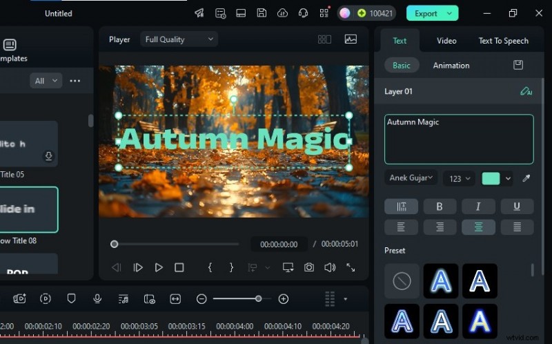 Filmora: Easy Text Animation - Templates & Effects (Mobile & Desktop)