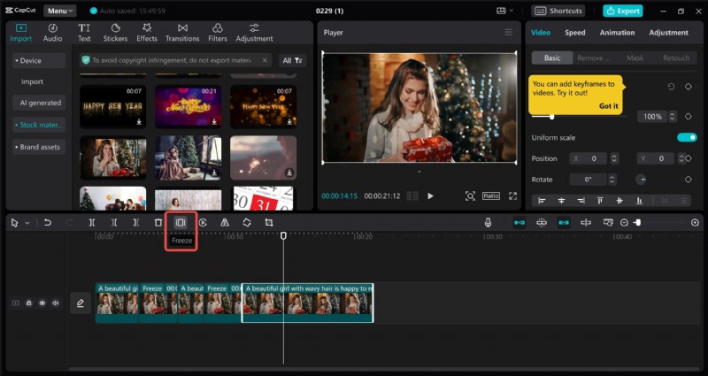 How to Create Freeze Frames in CapCut: A Step-by-Step Guide