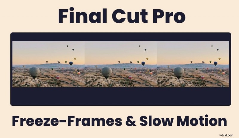 Master Slow Motion and Freeze-Frames in Final Cut Pro for Stunning Video Effects
