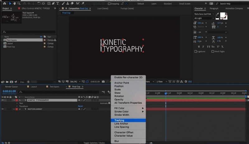 Kinetic Typography in After Effects 2024: A Beginner s Guide