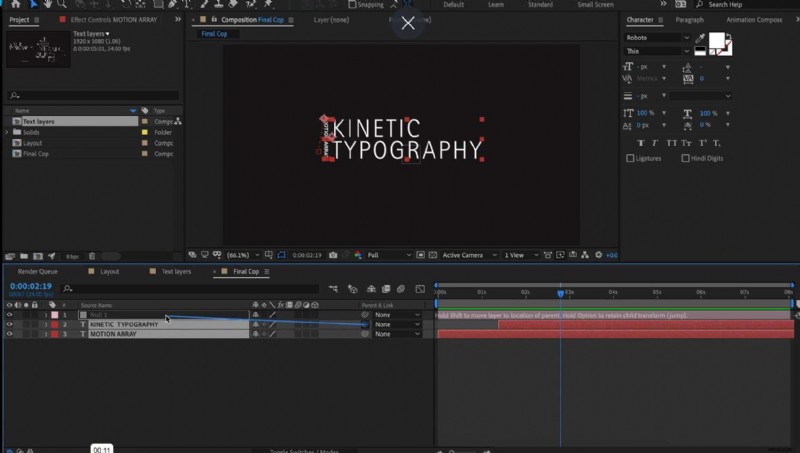 Kinetic Typography in After Effects 2024: A Beginner s Guide