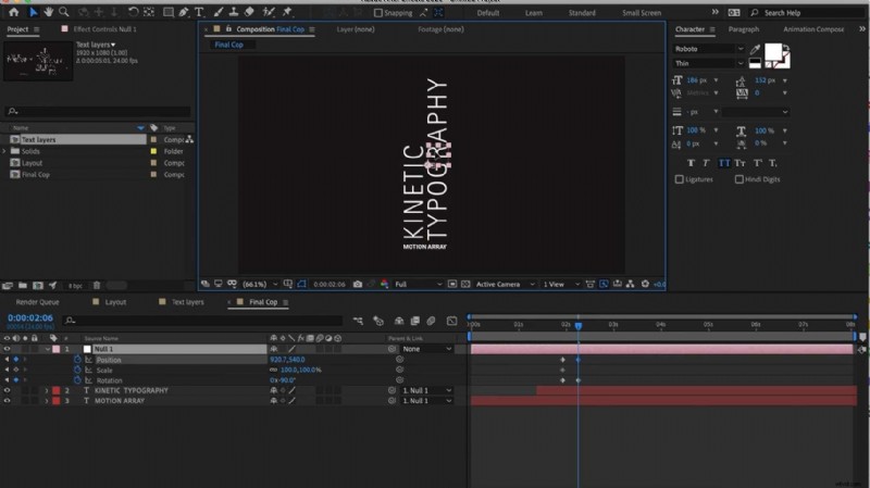 Kinetic Typography in After Effects 2024: A Beginner s Guide