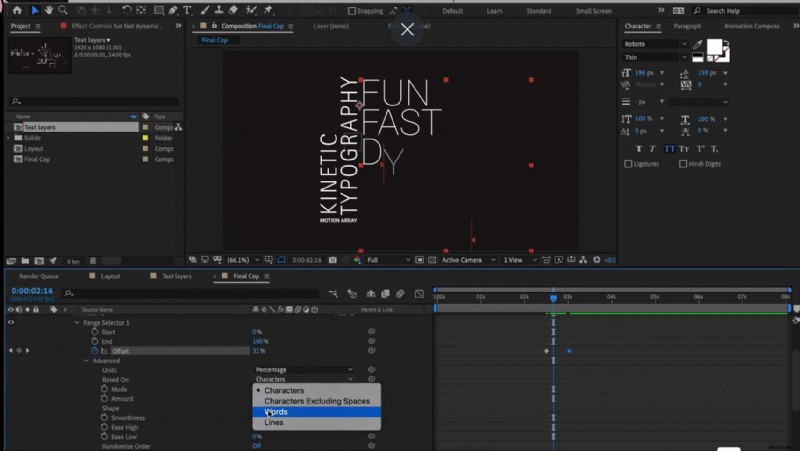 Kinetic Typography in After Effects 2024: A Beginner s Guide