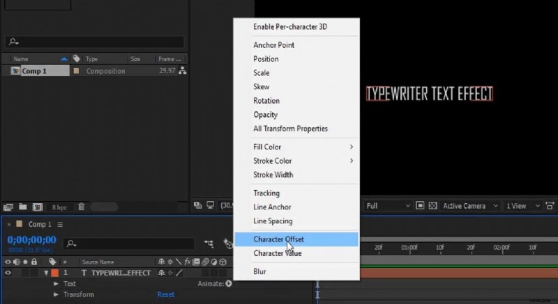 Master the Typewriter Effect in After Effects: A Practical Guide