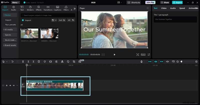 Mastering CapCut: A Beginner s Guide to Compound Clips