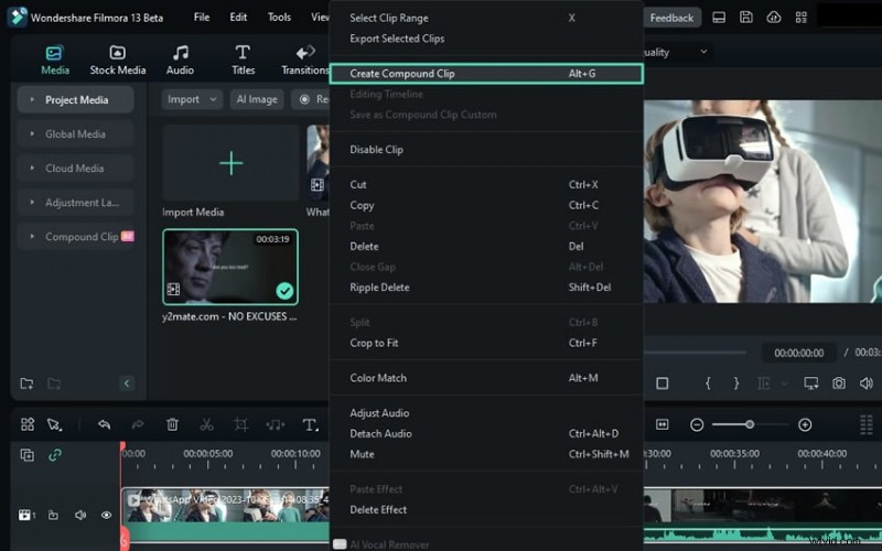 Mastering CapCut: A Beginner s Guide to Compound Clips