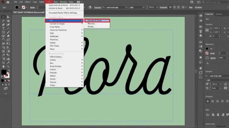 Create Stunning 3D Text in Adobe Illustrator – Step‑by‑Step Guide