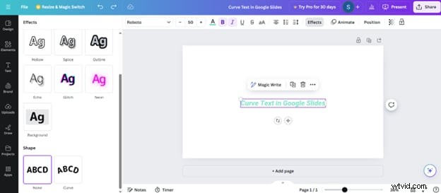 Create Curved Text in Google Slides: 4 Proven Techniques