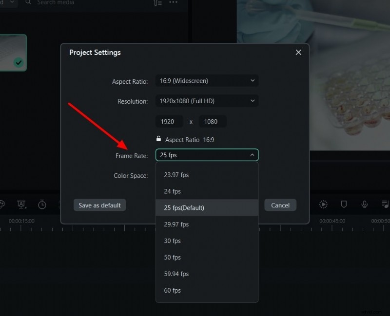 Optimizing Video Playback with Frame Rates & Speed in Wondershare Filmora
