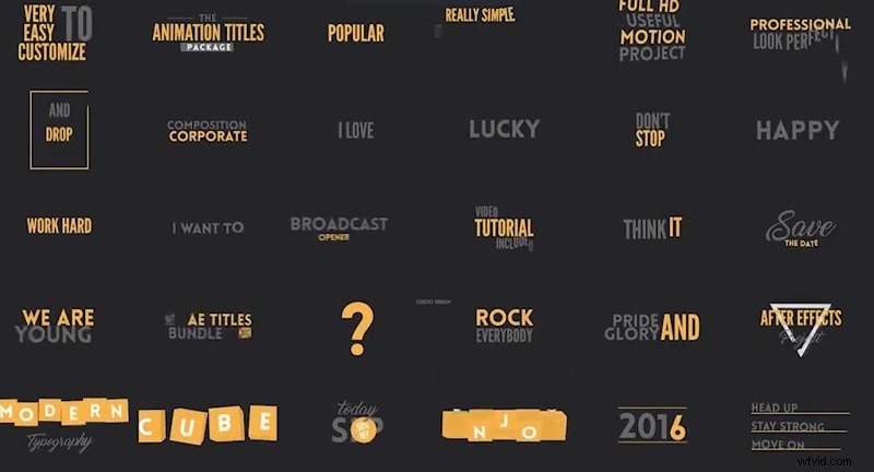 Top 10 Must‑Have Text Presets for Adobe After Effects